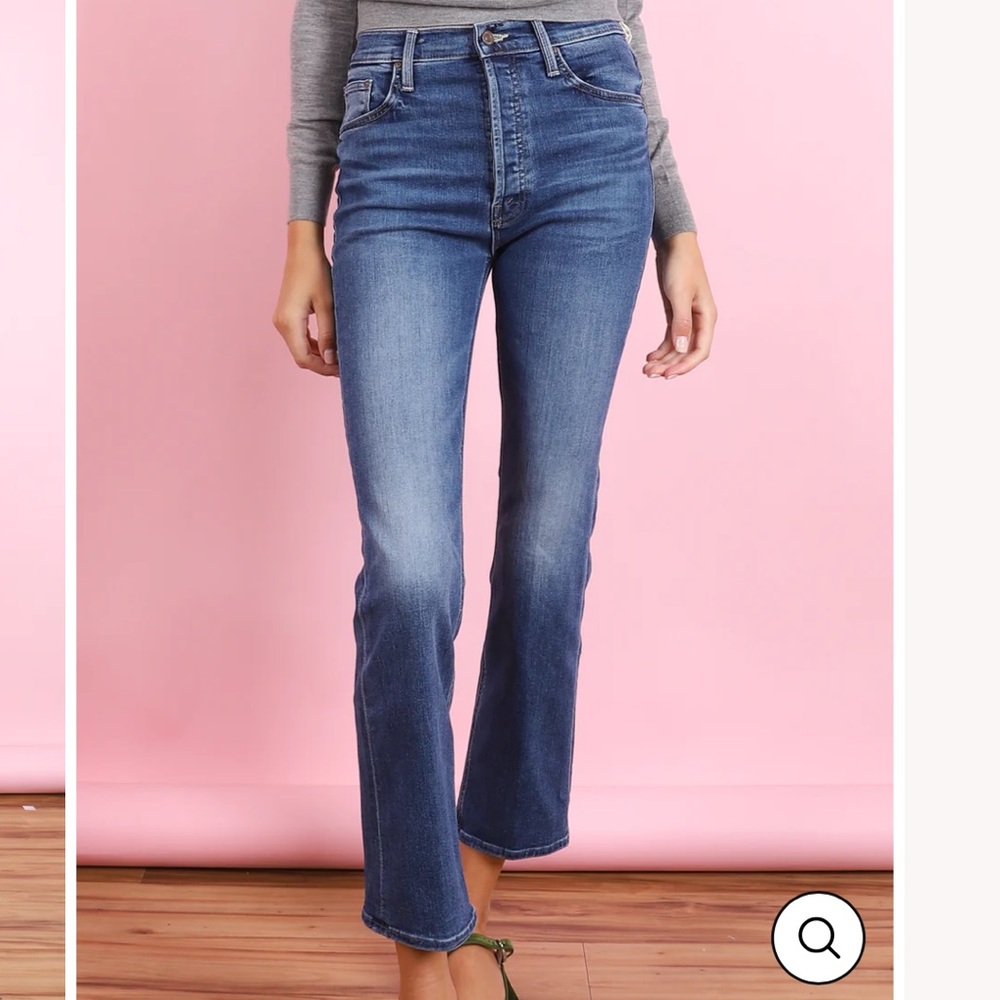 EUC MOTHER “The Tripper” Flood Jeans in “Sixth Sense” wash